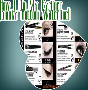 Eyeliner waterline no smudge