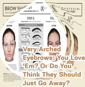 High arch eyebrows