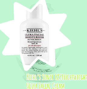 Kiehl's moisturizer