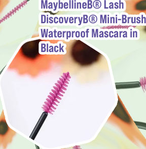 Mini brush mascara