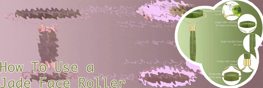 Premium jade face roller