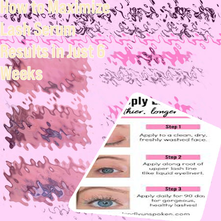 When to apply lash serum